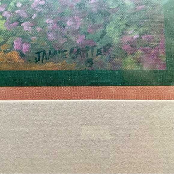 VINTAGE HOME INTERIOR Dirt Road leading to Water Print by Artist Jamie Carter - Picture 5 of 6